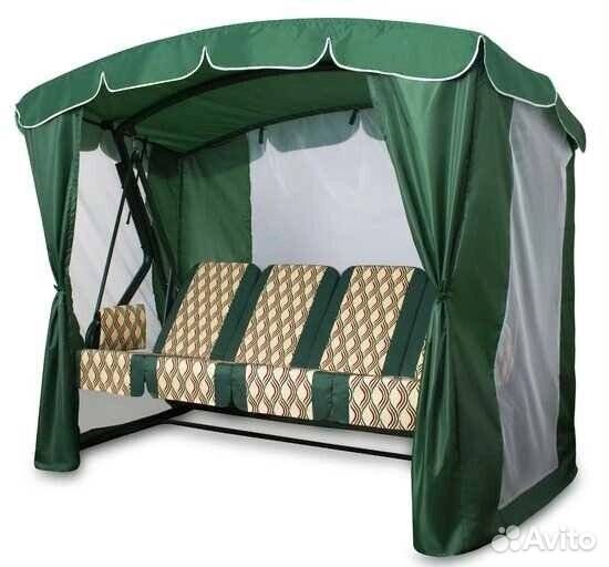 Качели четырехместные 