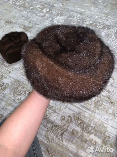 Шапка норковая