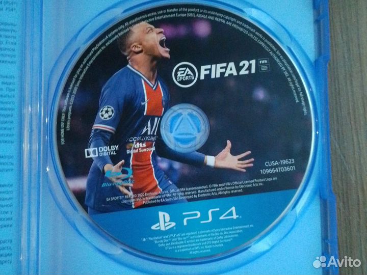 Игра фифа 21 на ps4