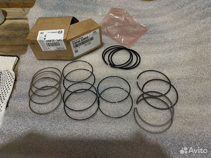Кольца поршневые