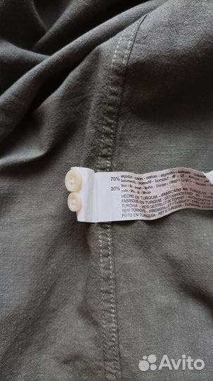 Мужская рубашка Zara. Размер S (46)