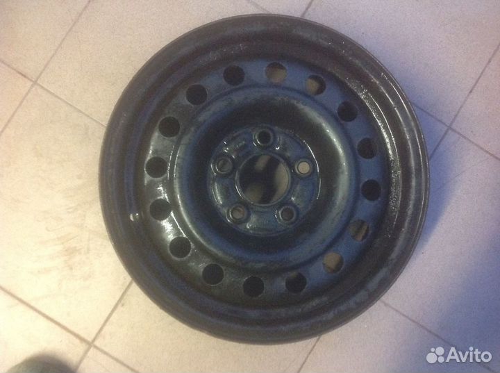 Диск железный 1шт 5на114.3 R15 Ниссан