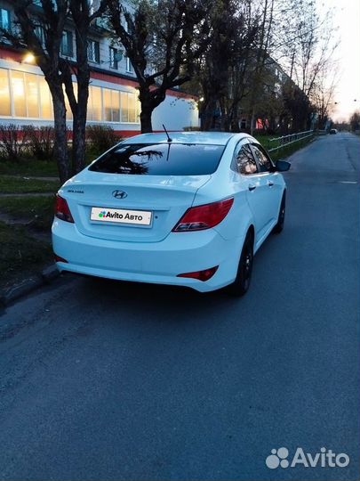 Hyundai Solaris 1.4 МТ, 2016, 127 000 км