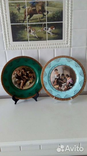Коллекционная декоративная тарелка,фарфор, Бавария