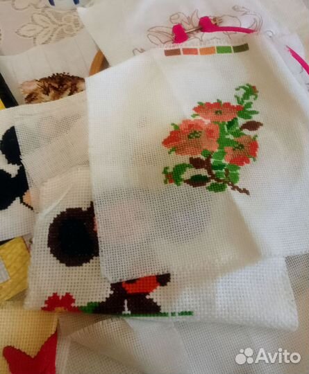 Салфетки.вышевка СССР