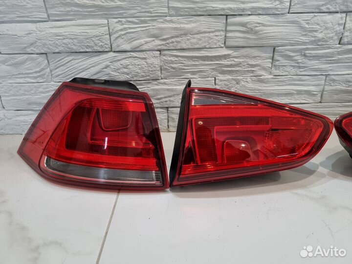 Задние фонари комплект 4 шт. volkswagen golf 7