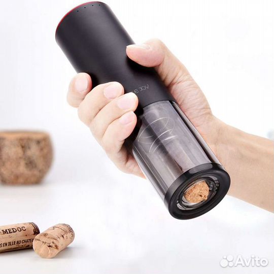 Электрический штопор HuoHou Electric Wine черный