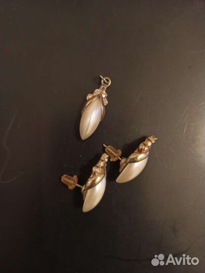 Янтарные бусы СССР