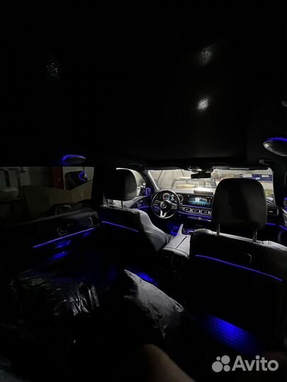 Тюнинг мерседес 167 GLE подсветки