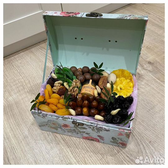 Фруктовый подарок, корзина фруктовая