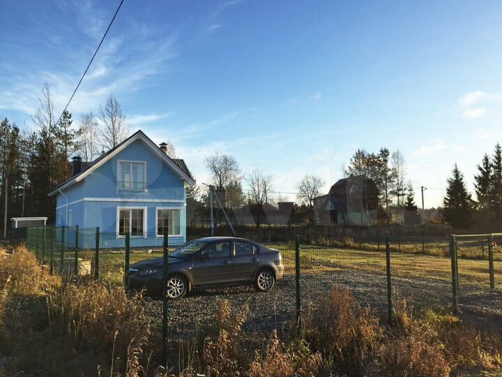 Коттедж 140 м² на участке 10 сот.