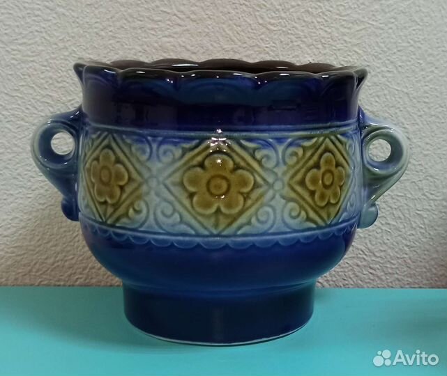 Горшок-кашпо керамический-ваза