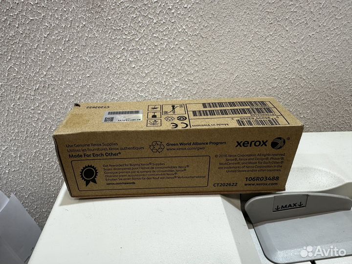 Картридж xerox 106r03488