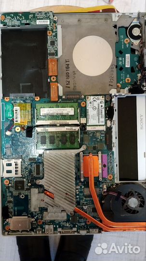 Ноутбук sony vaio vgn-fz 31mr на запчасти