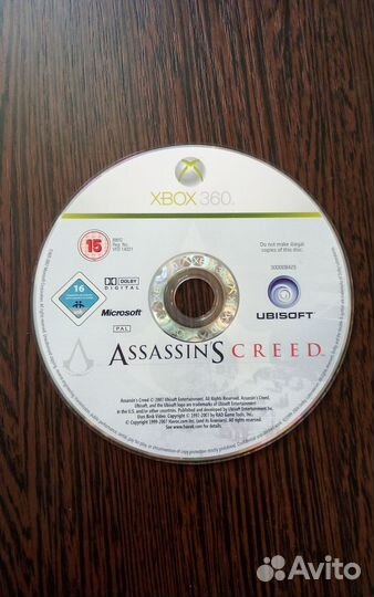 Assassins creed на Xbox 360