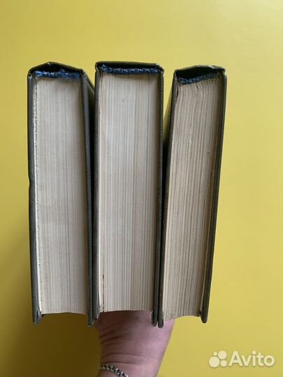 Живые и мертвые. К. Симонов. 3 книги