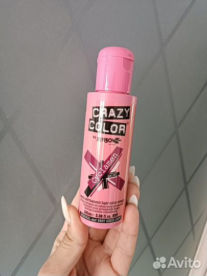 Crazy color 41 розовый новый