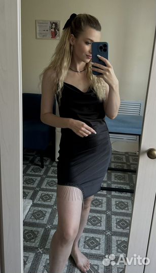 Платье вечернее со стразами