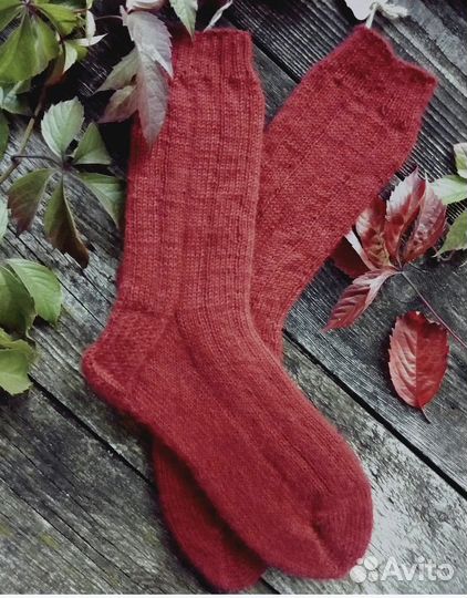 Носки вязаные ручной работы