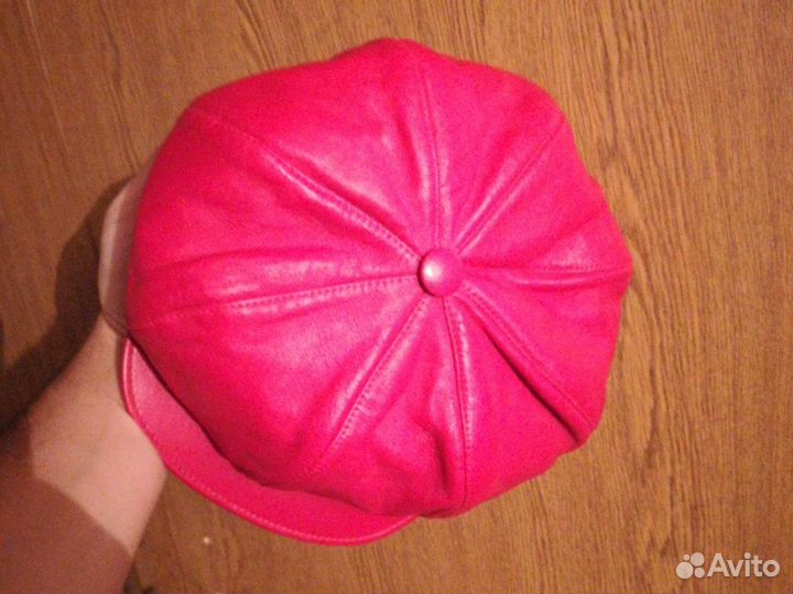 Кепка кожа фуражка шапка берет