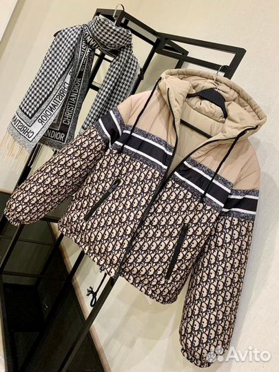 Куртка пуховик двусторонняя DiorLux 44/48