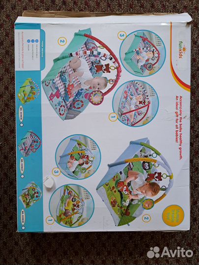 Развивающий коврик- мини- манеж