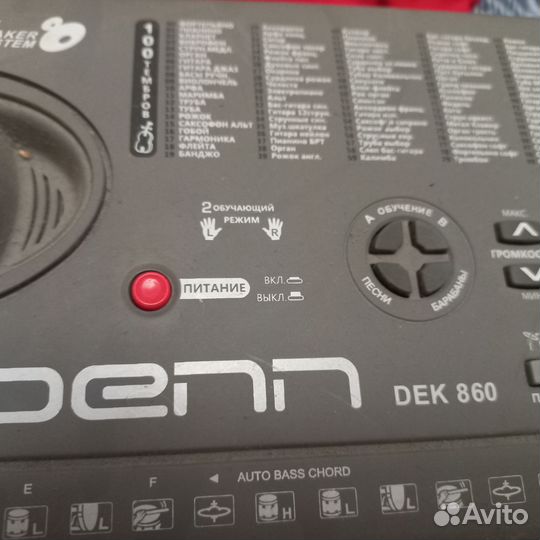 Синтезатор denn dek 860
