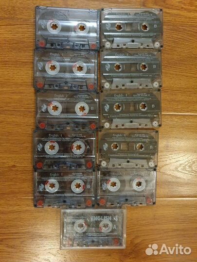 Аудиокассеты с уроками английского языка