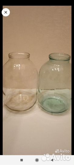 Банки стеклянные, бутылки, много разных