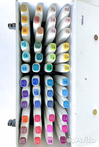 Маркеры Touch Brush 48 цв. + набор серых и альбом