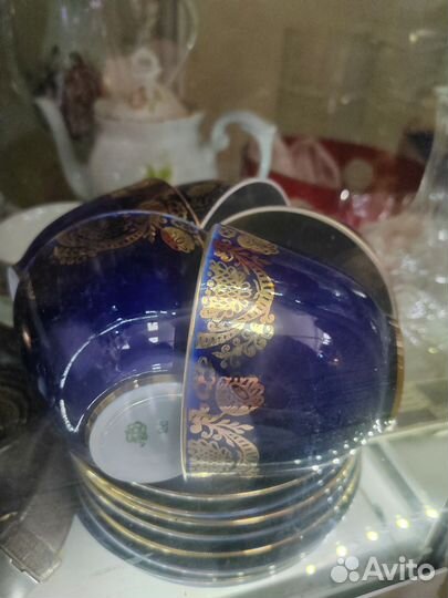 Чайная пара лфз кобальт