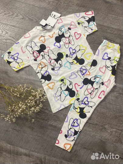 Детский костюм, юбка zara новые