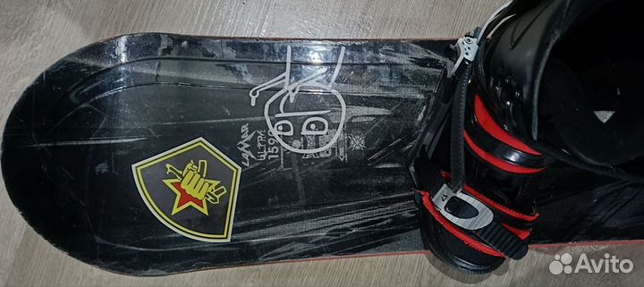 Сноуборд крепления ботинки