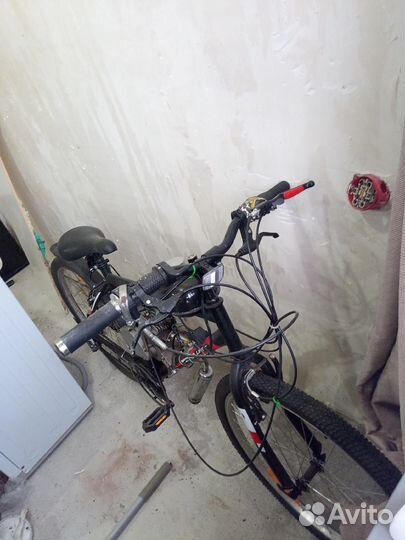 Велосипед stels с мотором