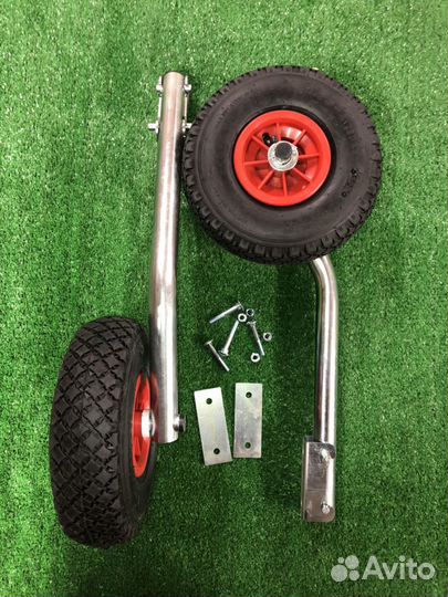 Транцевые колеса М удлиненные оцинковка