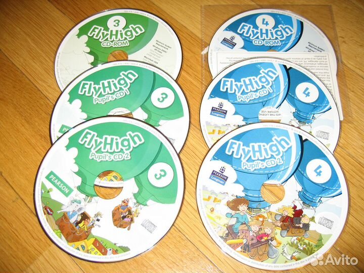 Обучающие диски flyhigh