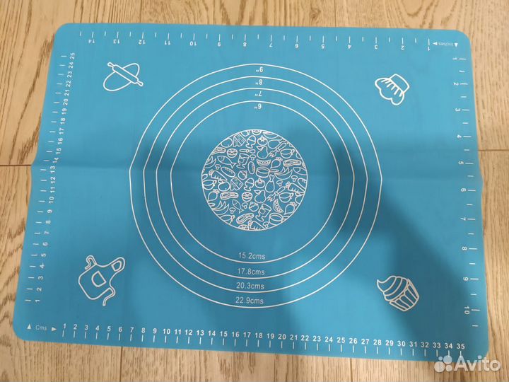 Силиконовая разделочная доска для раскатки теста