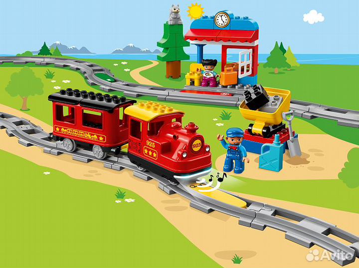 Lego Duplo 10874 Поезд на паровой тяге