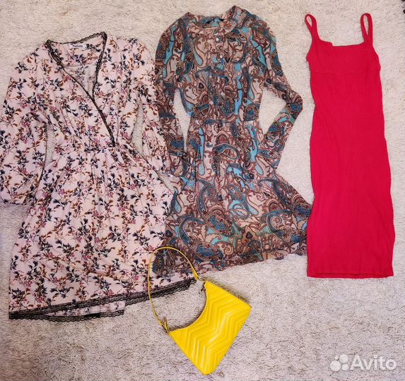 Вещи фирменные пакетом женские 42