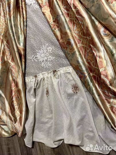 Комплект шторы и тюль бу