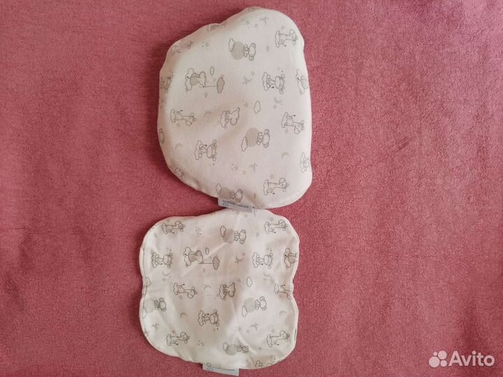 Подушка ортопедическая детская бабочка+2 наволочки