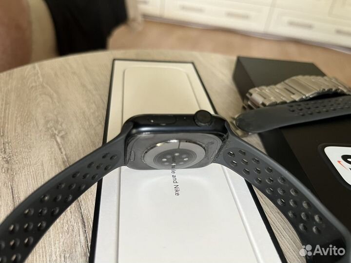 Часы apple watch 7 45 mm nike