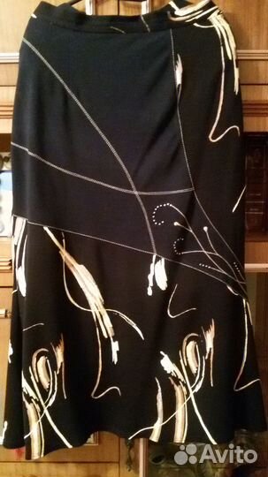 Белорусский женский трикотажный костюм с юбкой