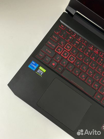 Игровой 15.6'' Acer Nitro i5-11400+rtx3050ti