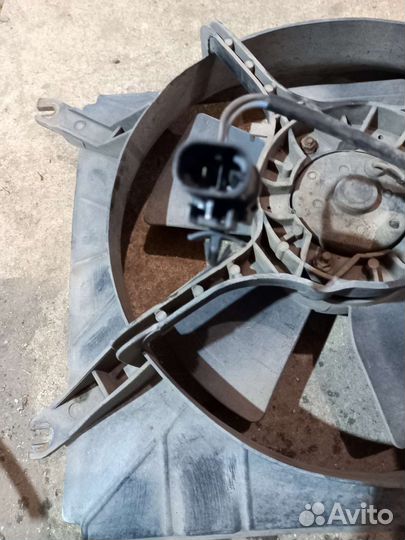 Вентилятор охлаждения радиатора Kia rio 1