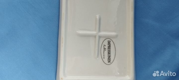 Масленка-сырница, пашотницы для яиц. Германия