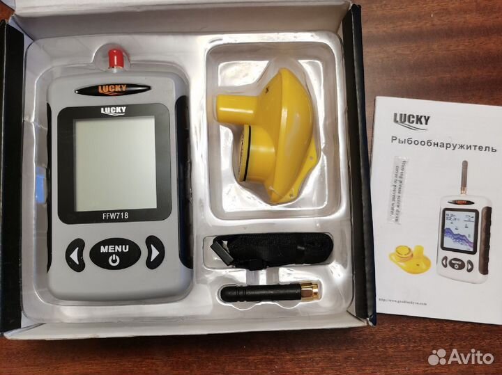 Эхолот беспроводной fish finder lucky FFW718