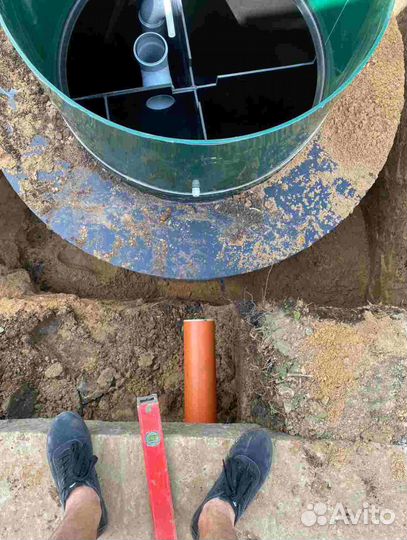 Септик под ключ для частных домов, дачных участков