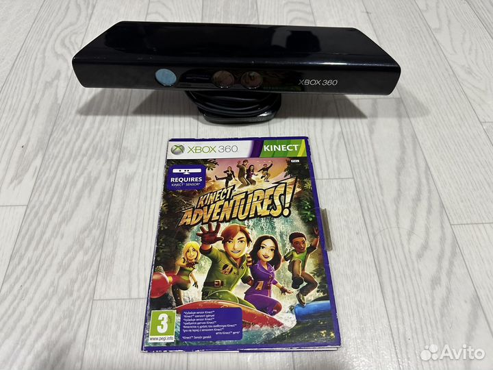Xbox 360 kinnect + диск