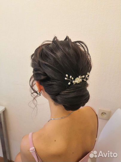 Прически-макияж